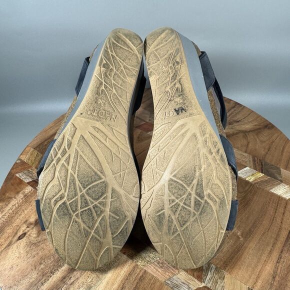 Naot Wand Ankle Strap Slingback Sandals Blue Size 36 EU 5 US - Picture 6 of 8